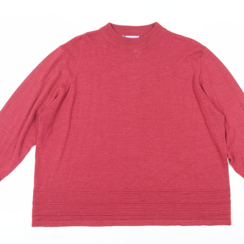 Honor Millburn Women's Red XL Pullover Jumper