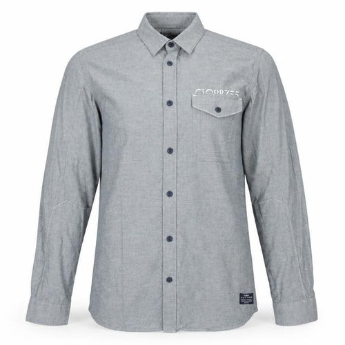 Jack & Jones Men's Grey Cotton Button-Up Shirt M