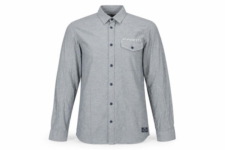 Jack & Jones Men's Grey Cotton Button-Up Shirt M