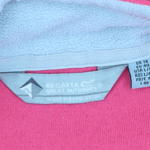Regatta Women's Pink Lightweight Pullover Sweatshirt - Size 14