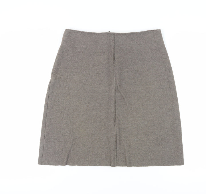 Laura Ashley Women's Grey Pencil Skirt Size 10