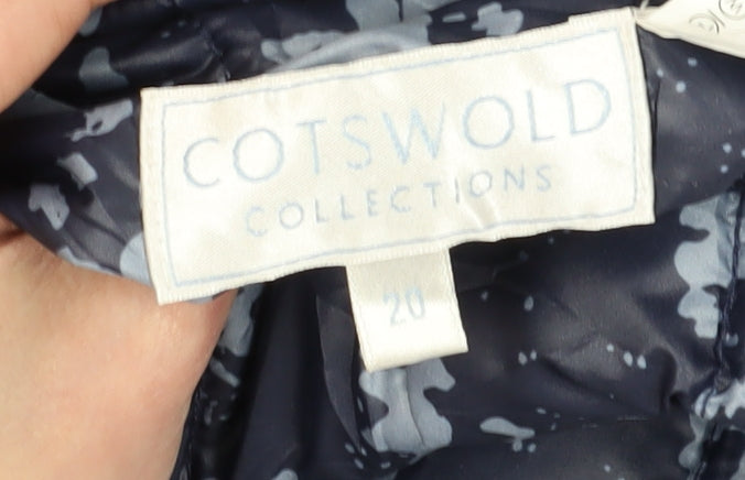 Cotswold Collections Women's Blue Puffer Jacket Size 20