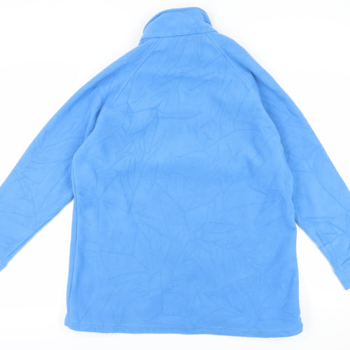 Regatta Women's Blue Mid-Length Fleece Jacket Size 18