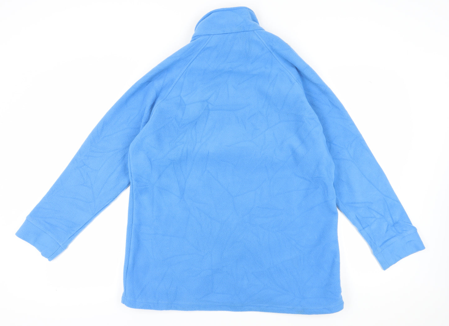 Regatta Women's Blue Mid-Length Fleece Jacket Size 18