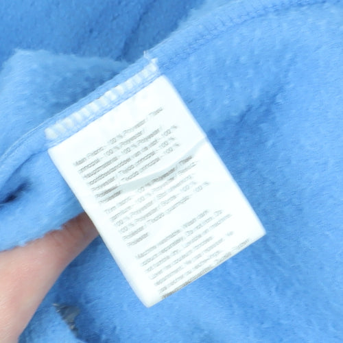 Regatta Women's Blue Mid-Length Fleece Jacket Size 18