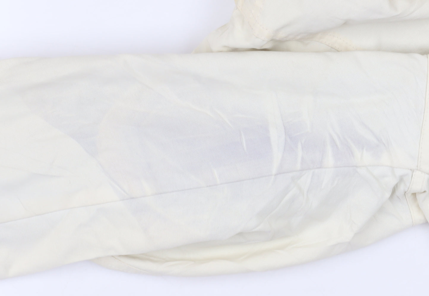 DKNY JEANS Women's Ivory Parka Jacket Small