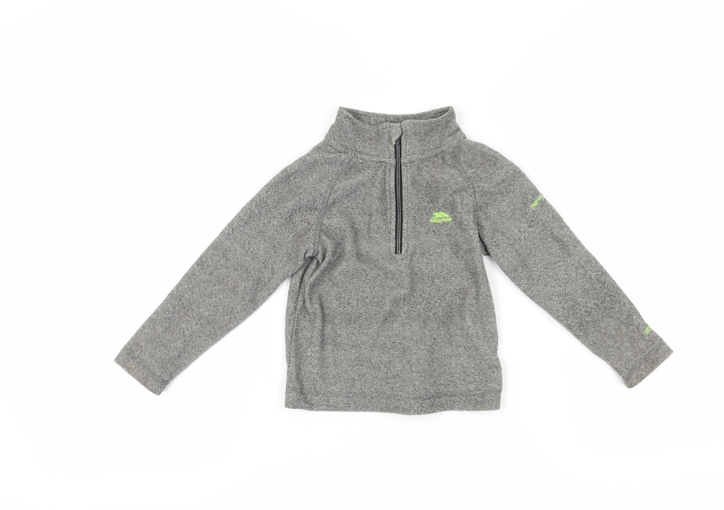 Trespass Boys Grey 1/4 Zip Sweatshirt, 2-3 Years, Regular Fit