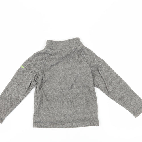 Trespass Boys Grey 1/4 Zip Sweatshirt, 2-3 Years, Regular Fit