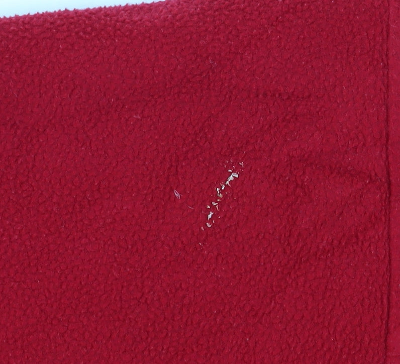 EWM Women's Red Basic Fleece Jacket - Size L