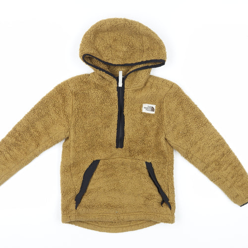 The North Face Boys Brown Pullover Hoodie - Size S