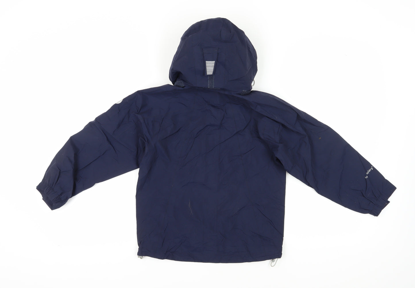 Sprayway Girls' Blue Hooded Rain Coat Age 8-9 Waterproof