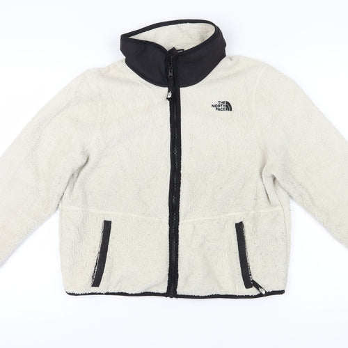 The North Face Women's White Fleece Jacket M