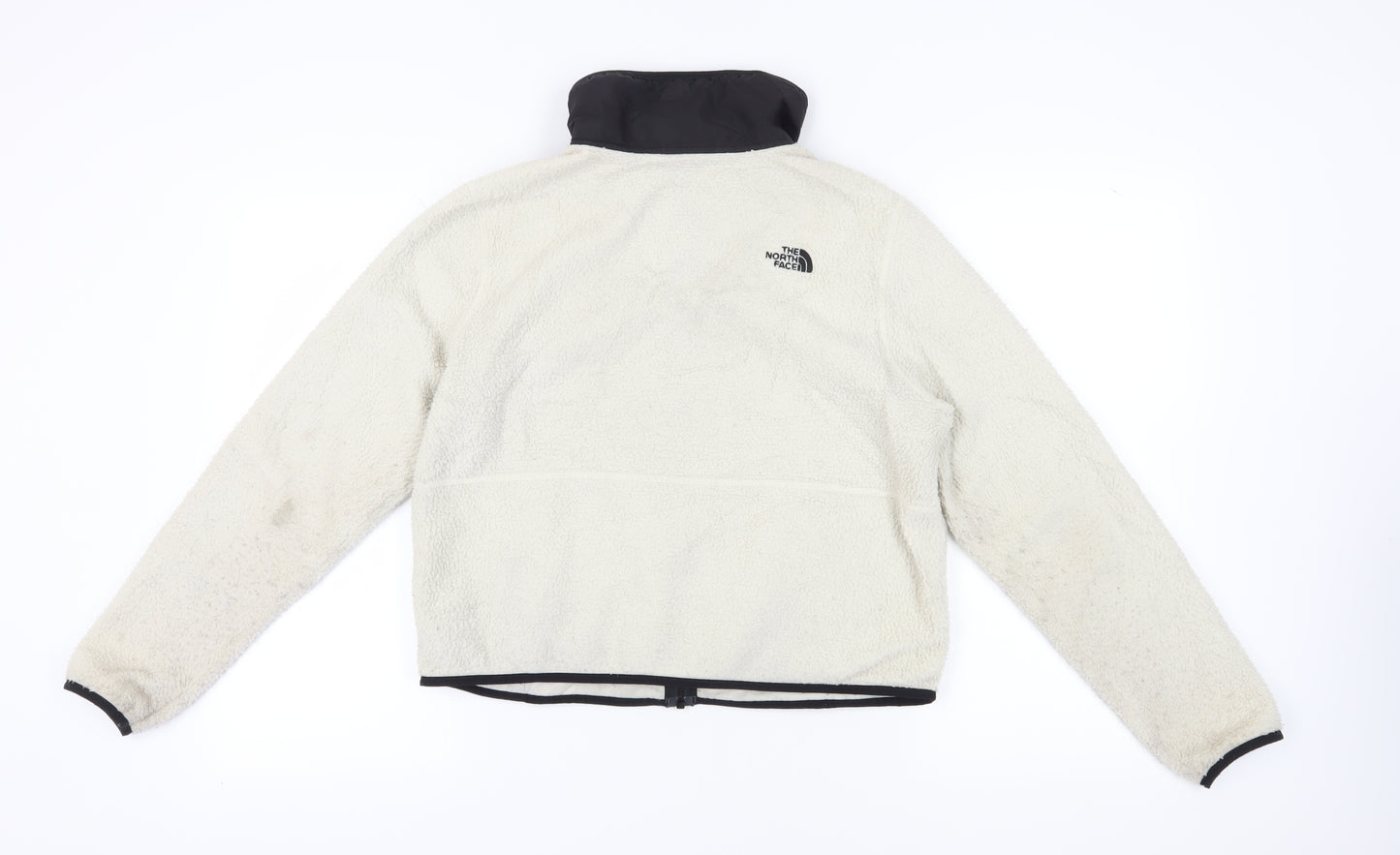 The North Face Women's White Fleece Jacket M