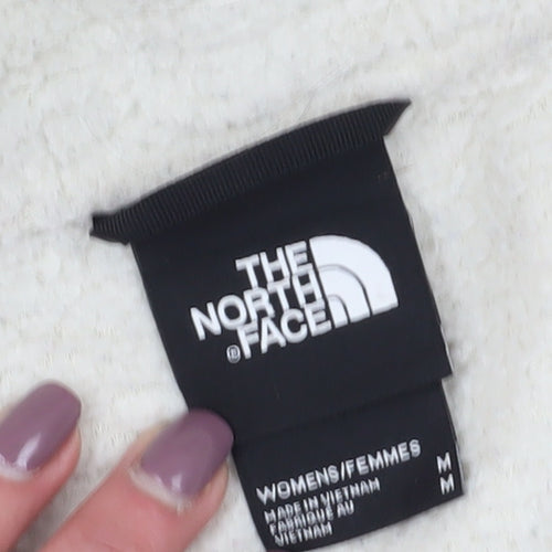 The North Face Women's White Fleece Jacket M