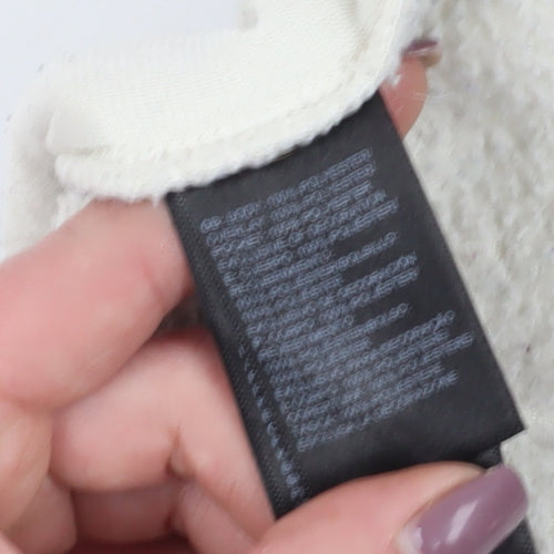 The North Face Women's White Fleece Jacket M