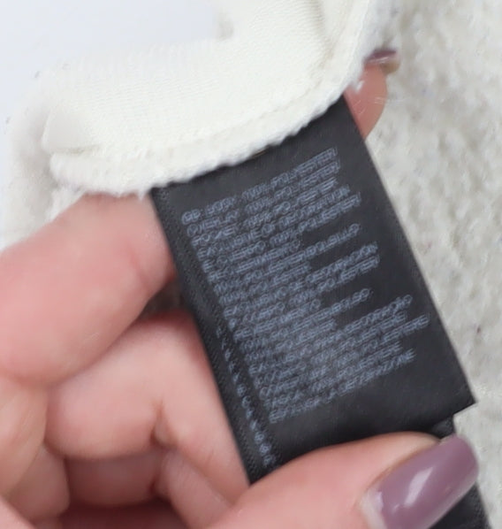 The North Face Women's White Fleece Jacket M