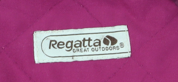 Regatta Women's Pink Quilted Puffer Jacket Size 12