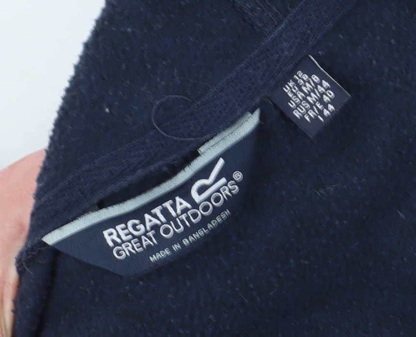 Regatta Blue Unisex Pullover Hoodie Size 12