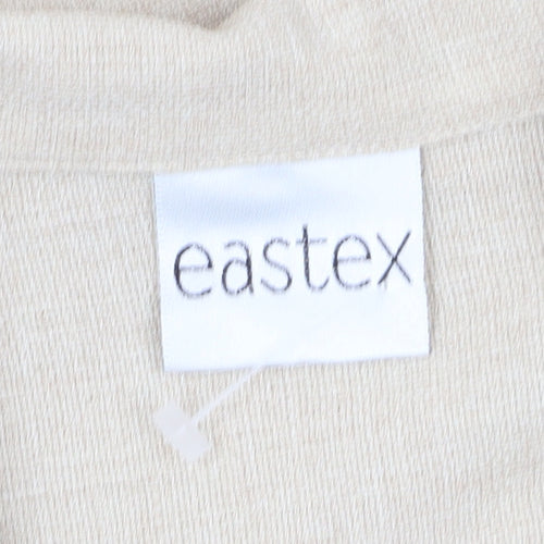 Eastex Women's Beige Short Sleeve Blazer UK 16