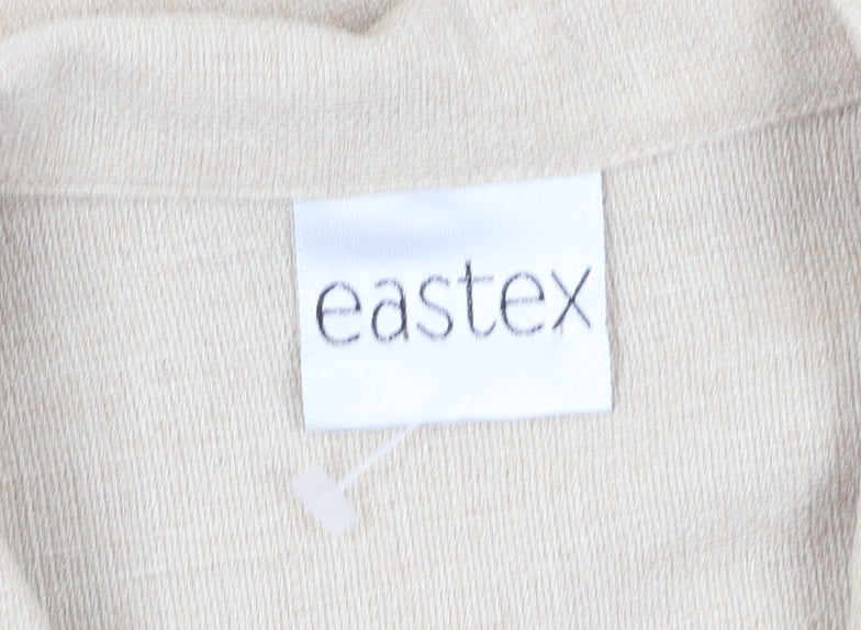 Eastex Women's Beige Short Sleeve Blazer UK 16