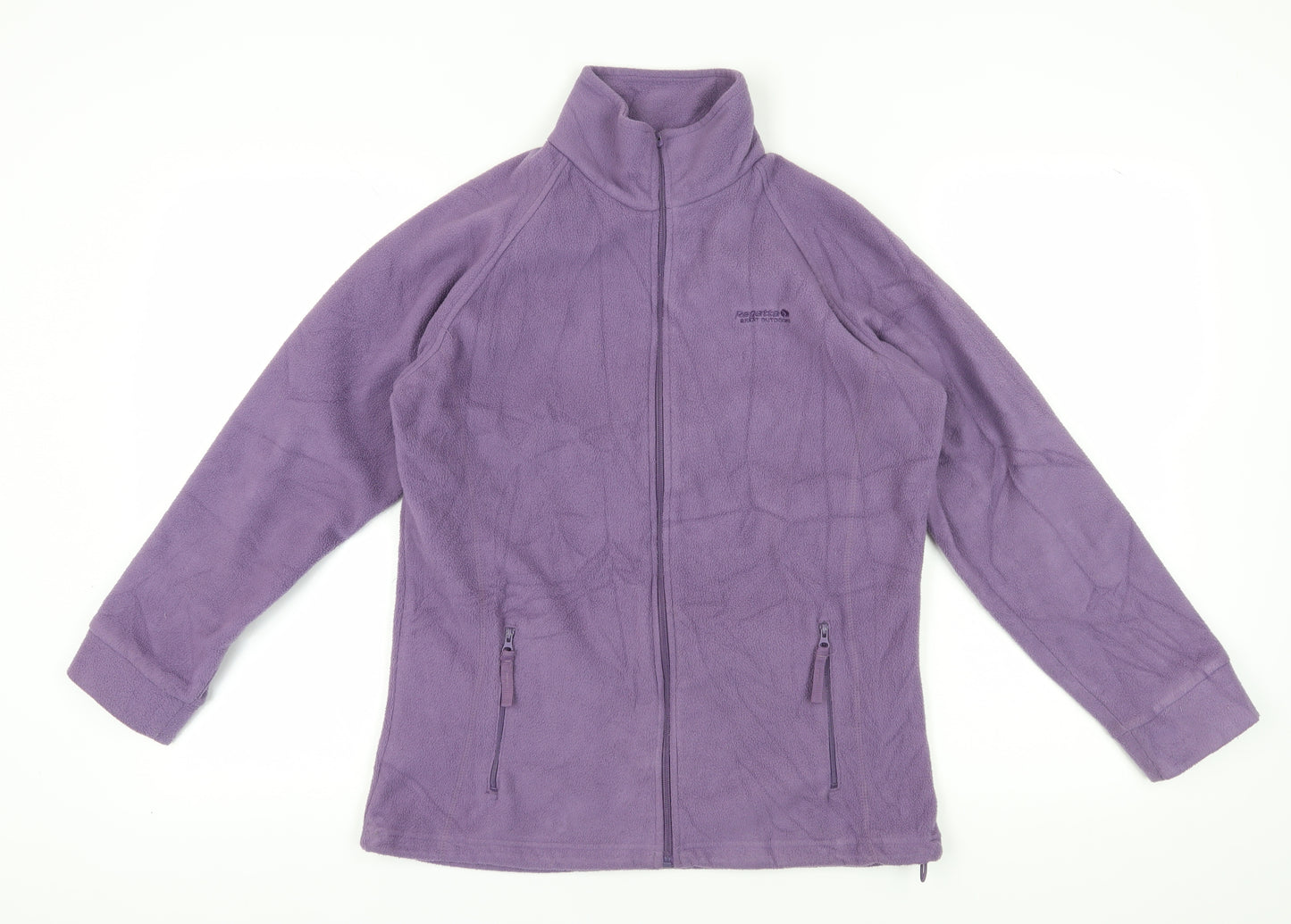 Regatta Women's Purple Fleece Jacket Size 10