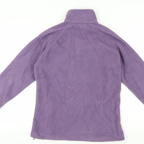 Regatta Women's Purple Fleece Jacket Size 10