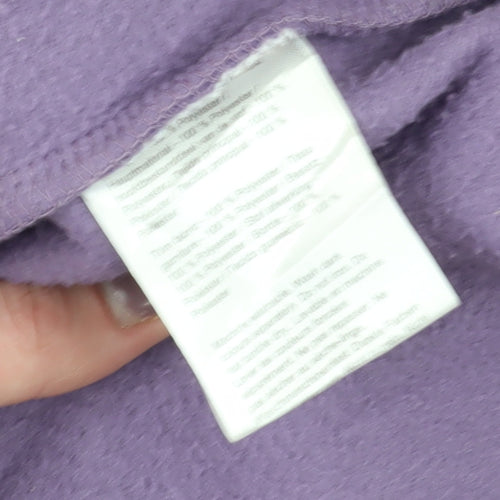 Regatta Women's Purple Fleece Jacket Size 10