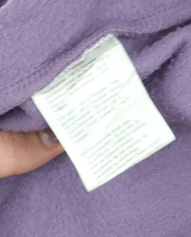 Regatta Women's Purple Fleece Jacket Size 10