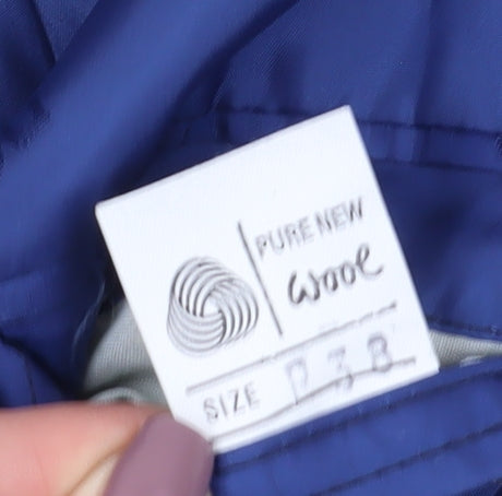 DAKS Men's Grey Check Blazer 38R - Elegant Formal Jacket