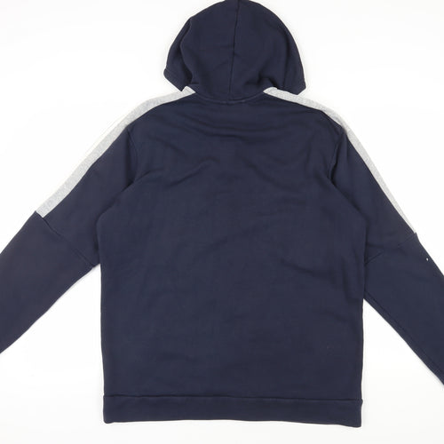 Adidas Men's Blue XL Full Zip Hoodie