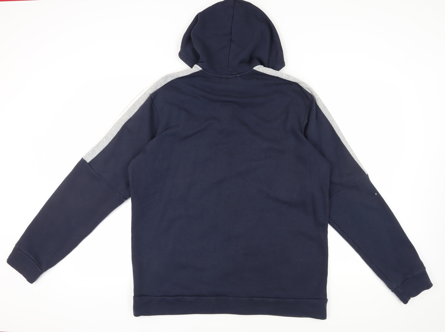 Adidas Men's Blue XL Full Zip Hoodie