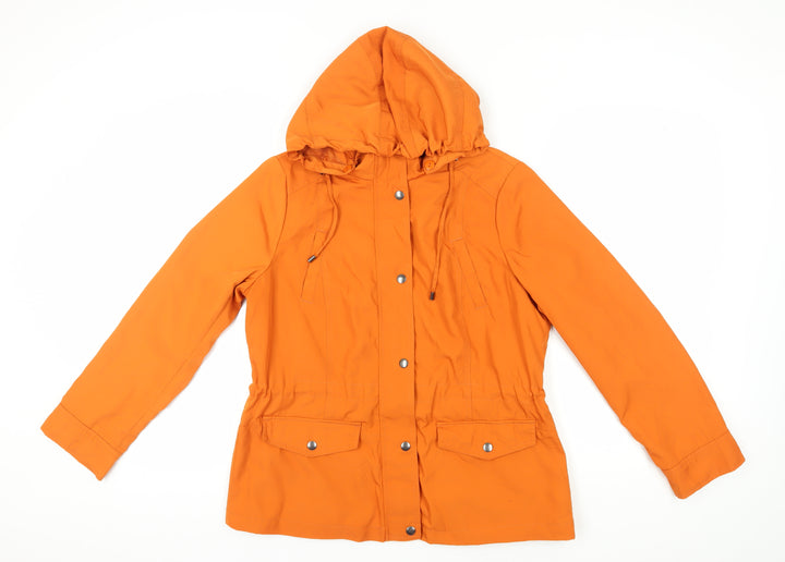 Marks and Spencer Women's Orange Anorak Jacket Size 14