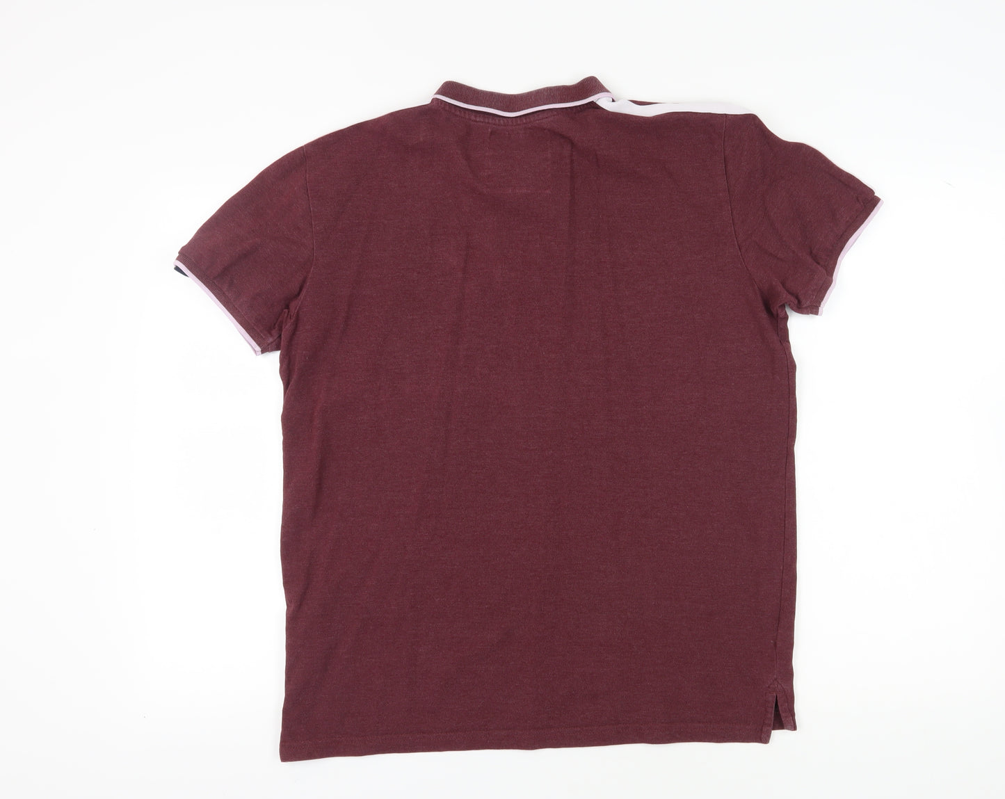 Tokyo Laundry Men's Red Polo Shirt L Short Sleeve