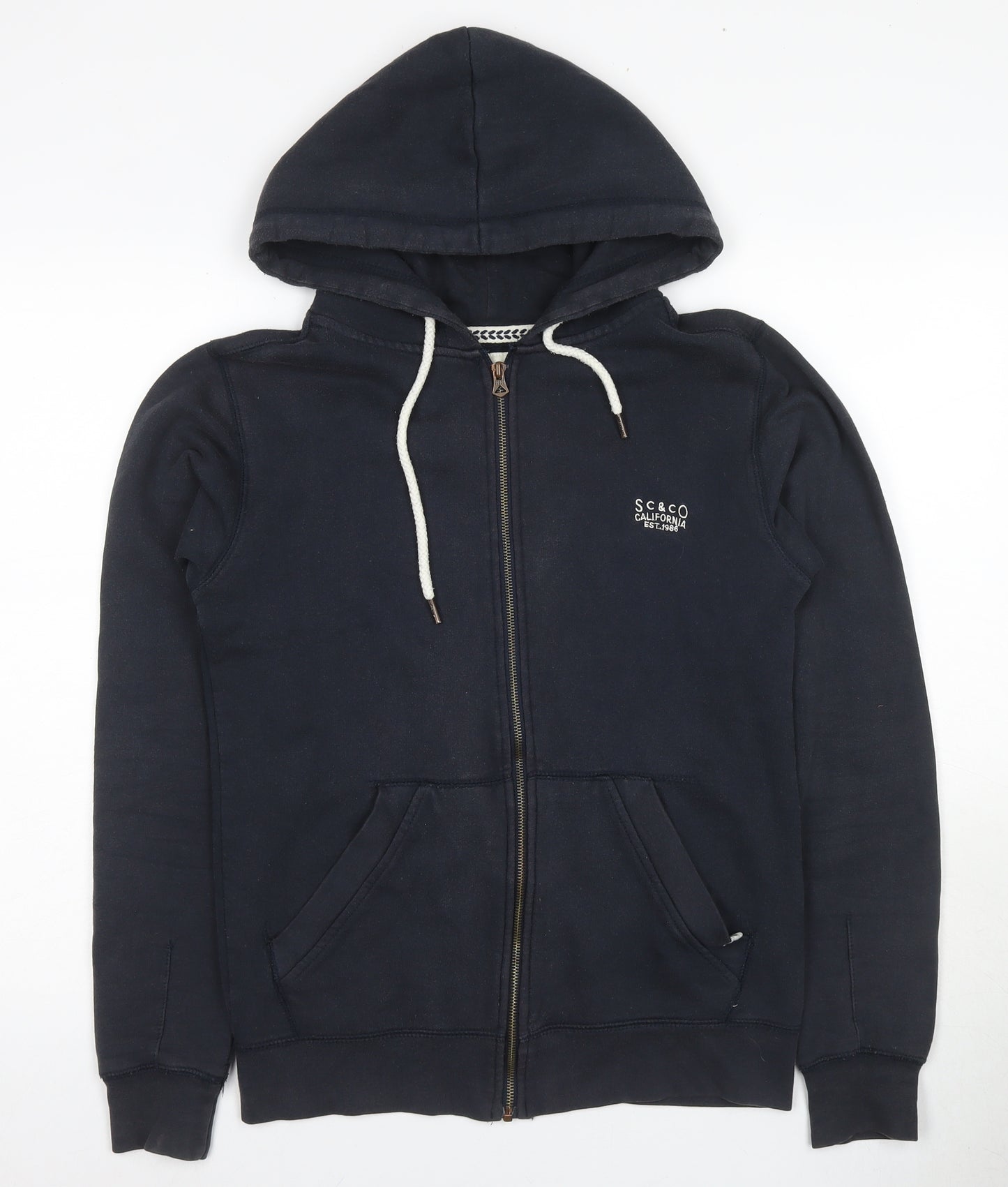 Soulcal & Co Men's Black Full Zip Hoodie S
