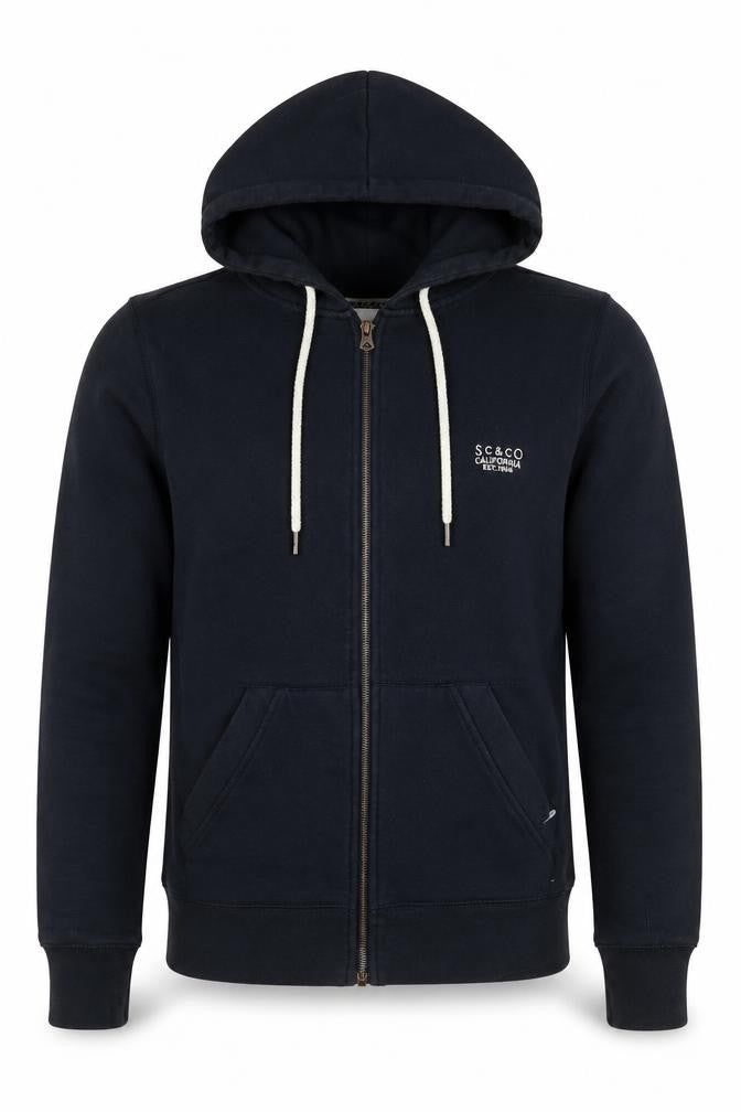 Soulcal & Co Men's Black Full Zip Hoodie S
