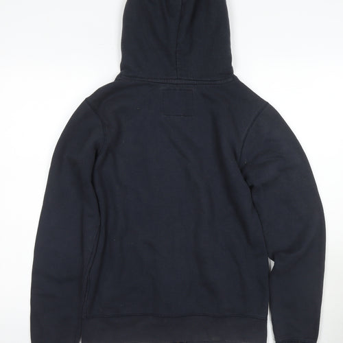 Soulcal & Co Men's Black Full Zip Hoodie S