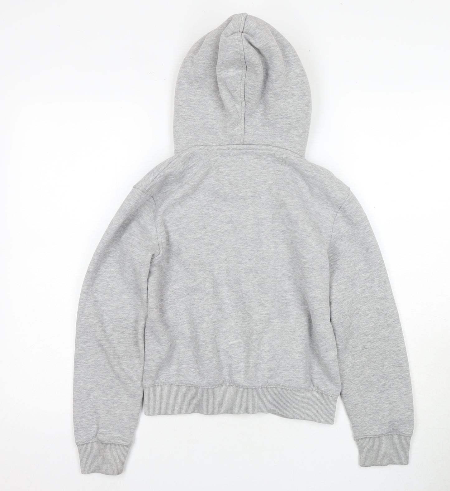 SoulCal & Co Boys Grey Full Zip Hoodie - 13 Years, Logo Accent