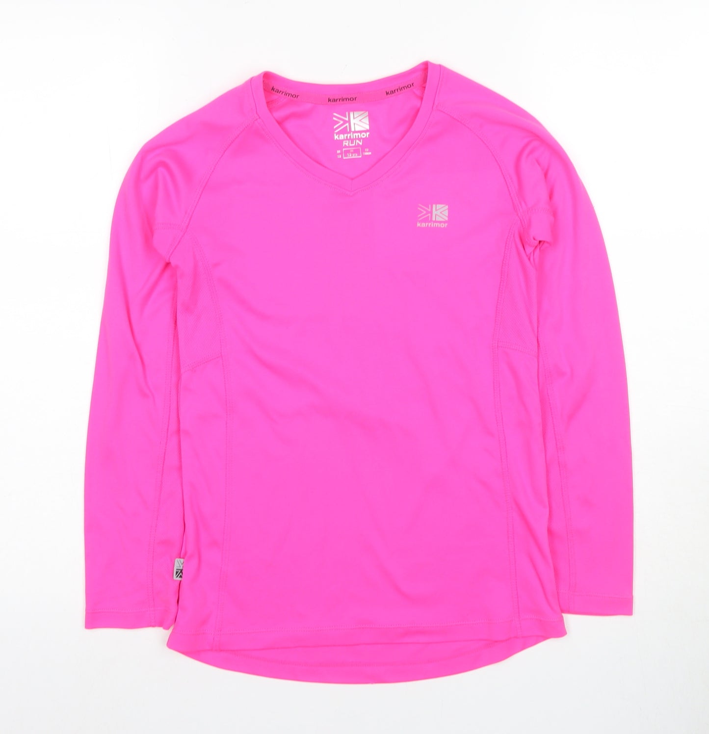 Karrimor Girls Pink Long Sleeve Running Top - 13 Years