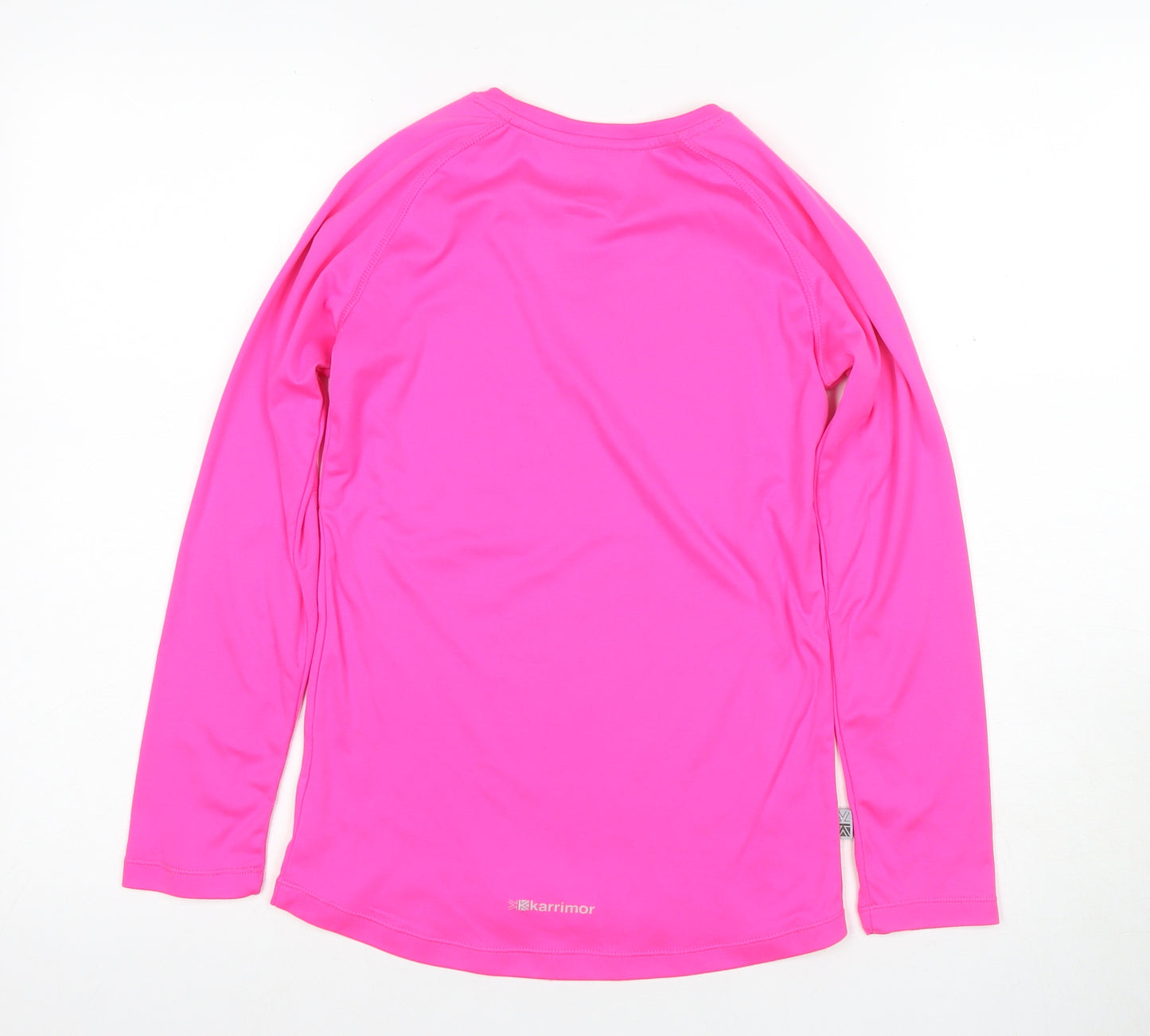 Karrimor Girls Pink Long Sleeve Running Top - 13 Years