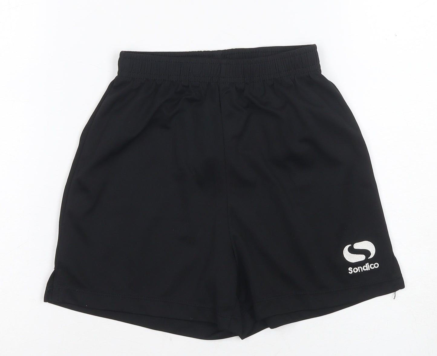 Sondico Boys Black Athletic Shorts 5-6 Years Football