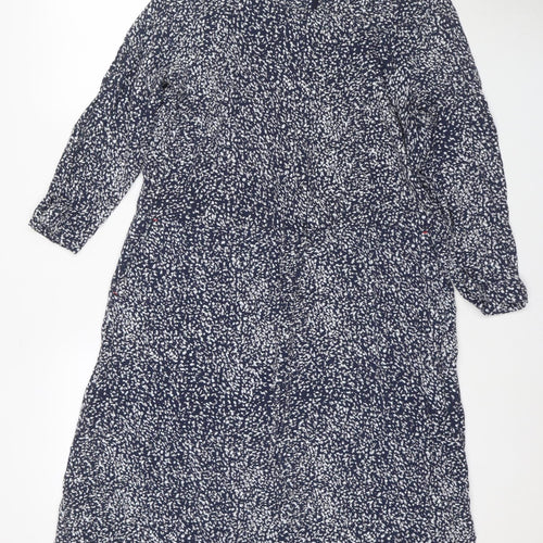 Joules Women's Blue Animal Print Shift Dress Size 12