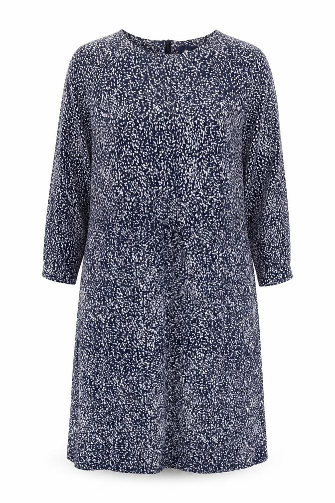 Joules Women's Blue Animal Print Shift Dress Size 12
