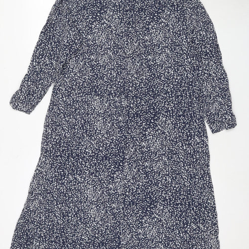 Joules Women's Blue Animal Print Shift Dress Size 12