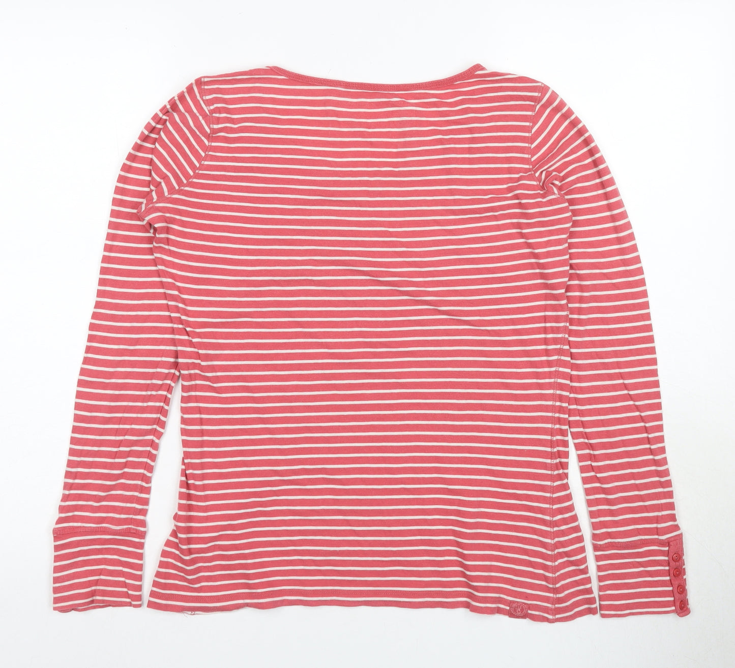 FatFace Women's Red Striped Long Sleeve T-Shirt