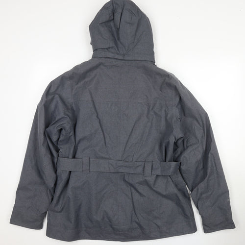 Sprayway Women's Grey XL Hooded Anorak Jacket