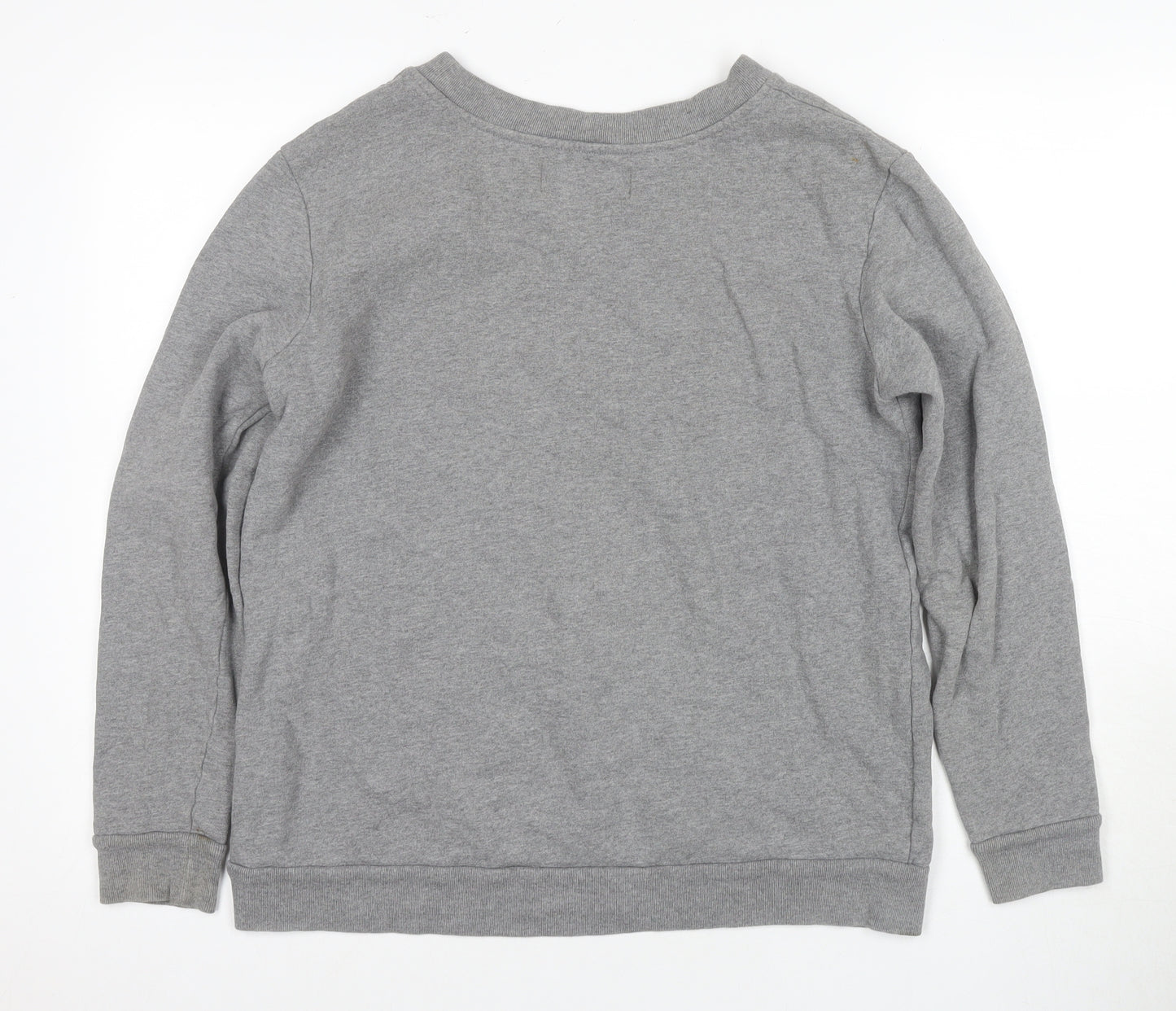 Calvin Klein Mens Grey Logo Sweatshirt Size S