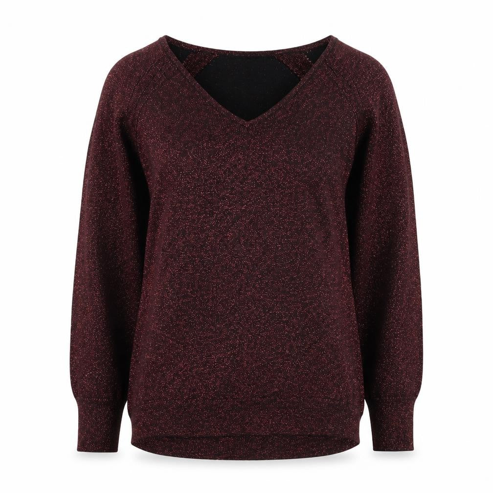 Front view of Women's Red Boat Neck Pullover White Stuff Jumper, size 8