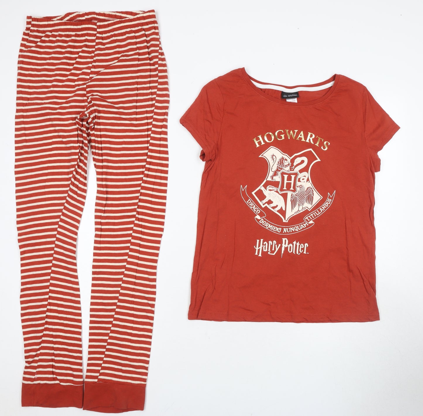 Harry Potter Women's Red Pyjama Set - Size 8