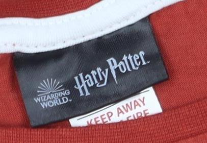Harry Potter Women's Red Pyjama Set - Size 8