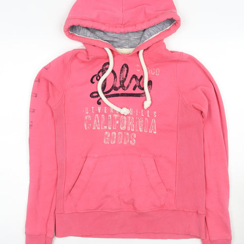 Soulcal & Co Women's Pink Pullover Hoodie Size 8